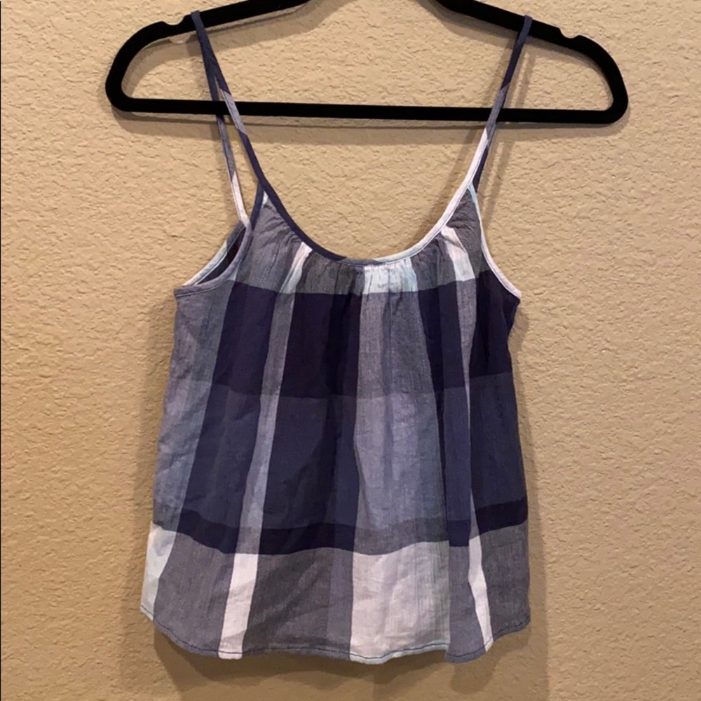 Aeropostale: Blue Picnic Top